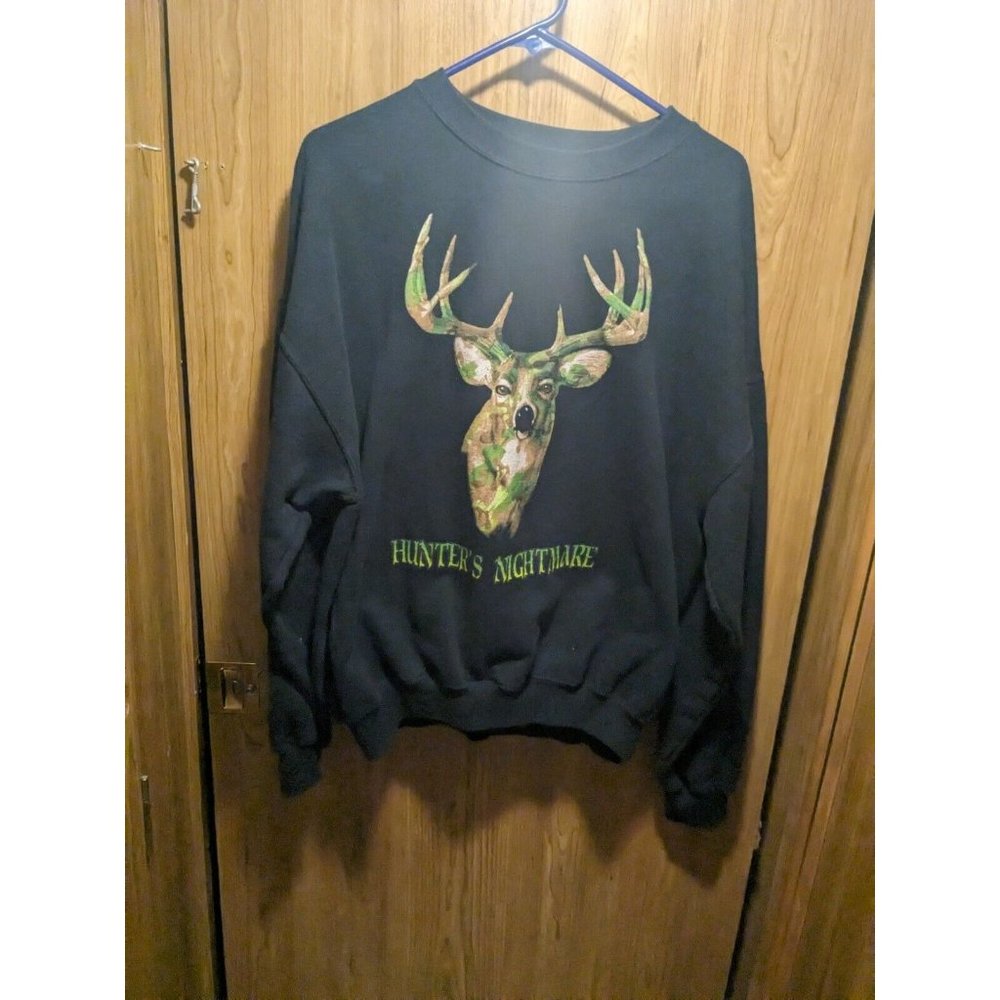Hunter's Nightmare Sweatshirt Size Large